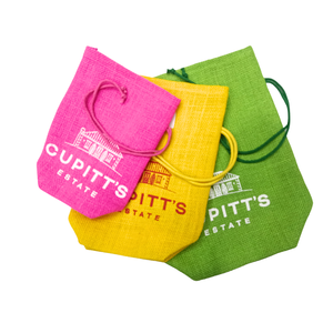 Sacs à cordon en jute légers, personnalisés, promotionnels, impression sérigraphique personnalisée, respectueux de l'environnement - Product Image 1
