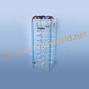 Acrylic Eyeglass Display Floor <b>Stand</b> Floor Standing Acrylic Sunglasses Display Rack - Product Image 6