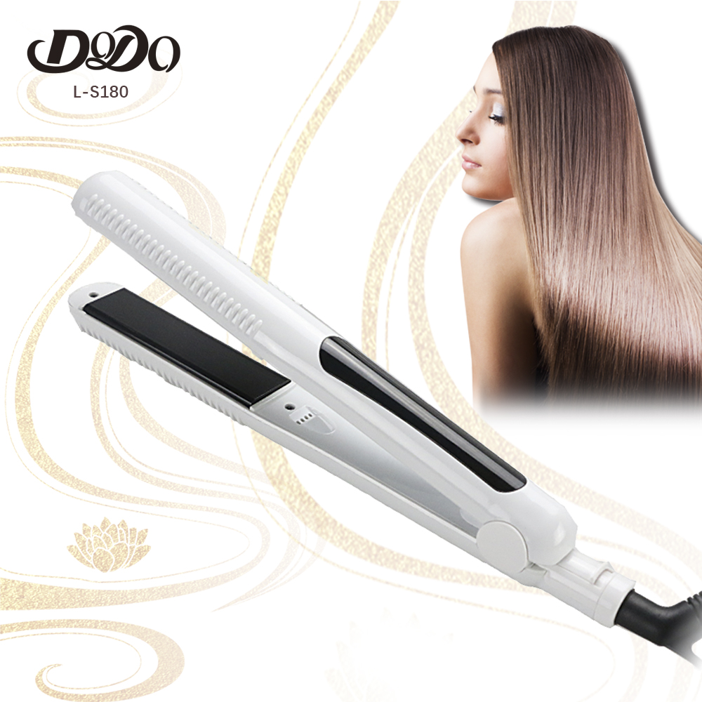 Amazon.com: Plancha plana de titanio CROC, alisador de cabello de 1.5  pulgadas, placas flotantes de cerámica, doble voltaje de calor de hasta 450  °F (rosa) : Belleza y Cuidado Personal