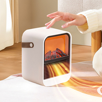 Chauffage de cheminée de chambre à coucher Protection contre la surchauffe Céramique PTC Radiateur soufflant électrique Mini radiateur d'air de chambre