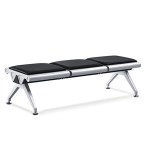 Chaises <span class=keywords><strong>de</strong></span> salon d'hôpital personnalisées en PU, chaises en rangée pour aéroport, bancs pour arrêts <span class=keywords><strong>de</strong></span> bus et aires d'attente publiques, fournis directement par l'usine - Product Image 5