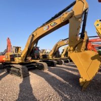 Excavatrice sur chenilles CAT345GC d'occasion de haute qualité, 45 tonnes, peinture d'origine, machine de terrassement hydraulique robuste pour l'exploitation minière à vendre