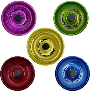 Yo-Yo de Aleación en Forma de Tambor, Juguete Giratorio de Metal para Niños de 8 a 13 Años, Diseño Colorido con Rodamiento de Plástico - Product Image 2