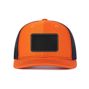 In Stock Blank leather label Baseball caps available for Laser Engraving suitable for Adults Breathable Mesh Caps sun Hats DIY - Product Image 3