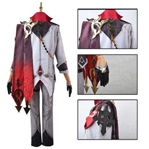 Anime Cosplay Genshin Impact <span class=keywords><strong>disfraz</strong></span> conjunto <span class=keywords><strong>completo</strong></span> con peluca Genshin Cosplay Halloween para Comic Con - Product Image 5
