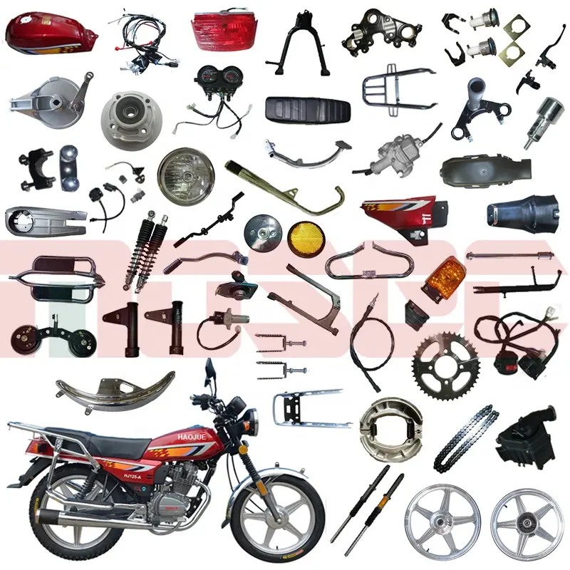 HJ125 HJ150 piezas de repuesto completas para el cuerpo del motor de la motocicleta para Haojin 125cc 150cc