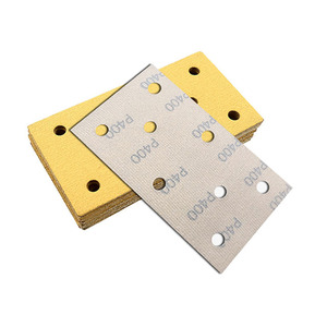 Professional 8-Hole Drywall Sanding Screen 180x95mm, Anti-Clog Mesh with <strong>Hook</strong> <strong>and</strong> <strong>Loop</strong> Backing - Product Image 6