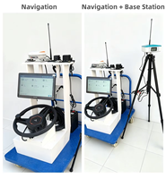 Système de navigation GPS à direction automatique pour le guidage des tracteurs, système GNSS GPS avec station de base RTK pour tracteurs
