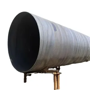 Yuvarlak kaynaklı Spiral çelik boru kılıf boru olmayan yağlı büyük çaplı toptan hızlı teslimat Spiral kaynaklı çelik boru