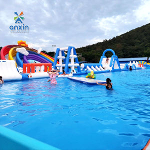 <span class=keywords><strong>Parc</strong></span> aquatique gonflable de qualité commerciale, aire de jeux aquatique durable en PVC avec toboggans, obstacles <span class=keywords><strong>et</strong></span> piscine pour <span class=keywords><strong>parc</strong></span> d'attractions <span class=keywords><strong>et</strong></span> complexe hôtelier - Product Image 5
