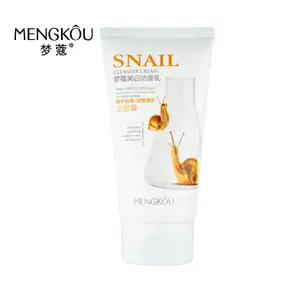 Mengkou 최고의 달팽이 알로에 베라 레몬 비타민 C 페이셜 클렌저 도매
