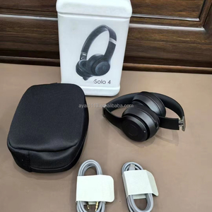 Low moq 1.1 không dây BT Tai nghe stereo ANC enc Tai nghe Solo4 SOLO 4 Studio Pro App LED pin Mã Trình tự chính thức - Product Image 1