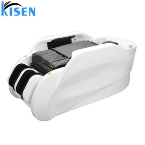 KISEN Automatic Massage Hair Salon Furniture Head Spa Electric Massage Shampoo <b>Bed</b> With Water Circulation Hair Shampoo Basin - Product Image 1
