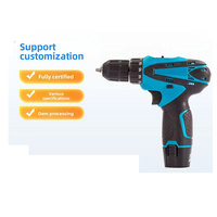 Nouvel ensemble combiné perceuse sans fil 12V à moteur sans balais et tournevis électrique lithium-ion