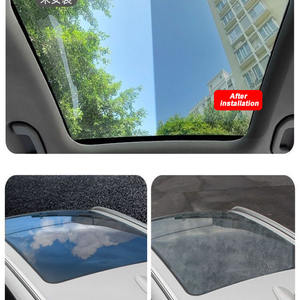 Vente en gros 1.52m * 15m Bleu Noir TPU Panoramique Skylight <span class=keywords><strong>Film</strong></span> <span class=keywords><strong>de</strong></span> Protection pour Voitures 99% Rejet <span class=keywords><strong>de</strong></span> Chaleur <span class=keywords><strong>UV</strong></span> Blocage <span class=keywords><strong>Film</strong></span> <span class=keywords><strong>de</strong></span> Fenêtre - Product Image 6