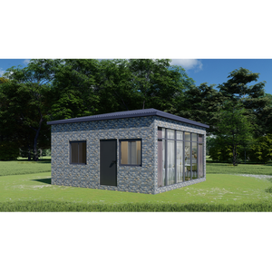 <span class=keywords><strong>Casa</strong></span> prefabricada de dos dormitorios para uso en vacaciones, Interior de lujo, cómoda, contenedor, 20 pies, 0r, 40 pies, moderna, CDPH - Product Image 3