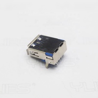 Muestras gratis 3,0mm macho a tipo hembra USB tipo C dispositivos puerto de montaje medio Jack hembra Usb 3,0 conector