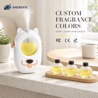 Diffuseur d'arômes USB 60 ml avec 6 modes de brume, humidificateur portable de type C pour bureau, diffuseur d'huiles essentielles pour la maison