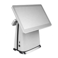 Caisse enregistreuse tout-en-un Point de vente Terminal Pos tactile à double écran 15.6 pouces pos devive
