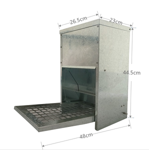 LM-127 su misura pollaio in metallo per allevamento di polli, alimentatore automatico per animali domestici - Product Image 3