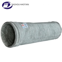 Tissu filtrant non tissé conducteur antistatique mélangé HAOTIAN |   Sacs de collecte de poussière industriels en feutre aiguilleté 0,55 kg Haute performance