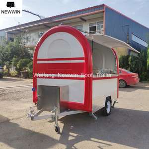 Kiosque extérieur à prix d'usine remorque rue camion de nourriture congelée café vélo chariot nouveau Kiosque Tuk boulangerie crème glacée Hot Dog vente - Product Image 5