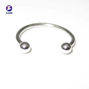 Anneau de lèvre en acier chirurgical 316L plaqué or, barre circulaire classique en forme de fer à cheval, bijoux de piercing corporel pour cadeau de fiançailles - Product Image 5