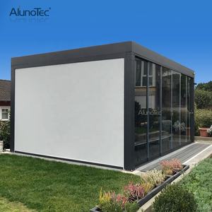 Gazebo Exterior de Aluminio Resistente a la Intemperie con Motor Oculto - Product Image 4