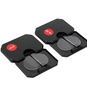 새로운 액체 실리콘 근시 안경 초경량 휴대용 재사용 가능한 초박형 남녀공용 렌즈 PC 스틱 온 블록 블루 레이-1.5 -2.0 - Product Image 1