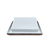 Plaque de cuisson rectangulaire en aluminium de qualité alimentaire, recyclable, prix usine, compatible micro-ondes