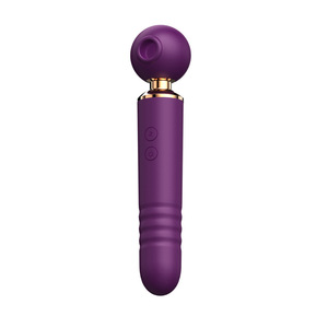 Nuevo vibrador magia succión empuje vibrador consolador G punto lesbiana masaje japonés varita vibrador para mujeres - Product Image 5