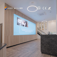 Panel LED Dinding Dalam Ruangan UHLED Mudah Dipasang Layar LED P1.86 P2 P2.5 Layar LED Warna Penuh HD Video Wall LED