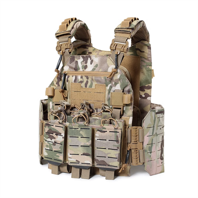 Chaleco Tactico 3.0 Tactical Plate Carrier - Nylon Quick Release Training Combat Armor with MOLLE Modular System,Training
