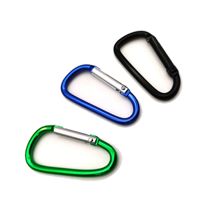 Carabiner Swivel Aluminum Carabiner Clasp YYX Custom Color Carabiner Clasp Snap Hook Swivel Aluminum D Shape Climbing Hooks Carabiner