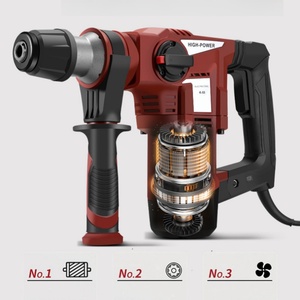 <span class=keywords><strong>Marteau</strong></span>-<span class=keywords><strong>piqueur</strong></span> de qualité 1500W bricolage 30mm 32mm <span class=keywords><strong>marteau</strong></span> rotatif en béton perceuse électrique HEX démolition Jack <span class=keywords><strong>marteau</strong></span> Machine - Product Image 4