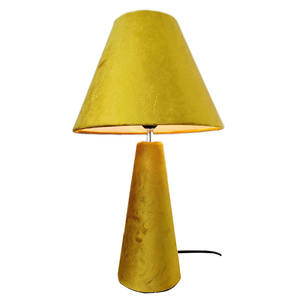 Бархатная металлическая настольная лампа в европейском стиле настольная лампа живое освещение - Product Image 2