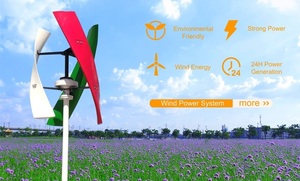 Generador Eólico de Eje Vertical de 6kw, Anillo de Generador Eólico de 220V, Sistema de Energía Híbrida Eólica Solar, Diámetro del Rotor 11m/s, Velocidad del Viento WON-WT-VX3000 3kw - Product Image 4