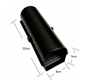 Station d'appât pour rongeurs, boîte à appât pour souris, pour la lutte antiparasitaire intérieure et extérieure, système de surveillance des rongeurs, système d'appâtage sécurisé - Product Image 1