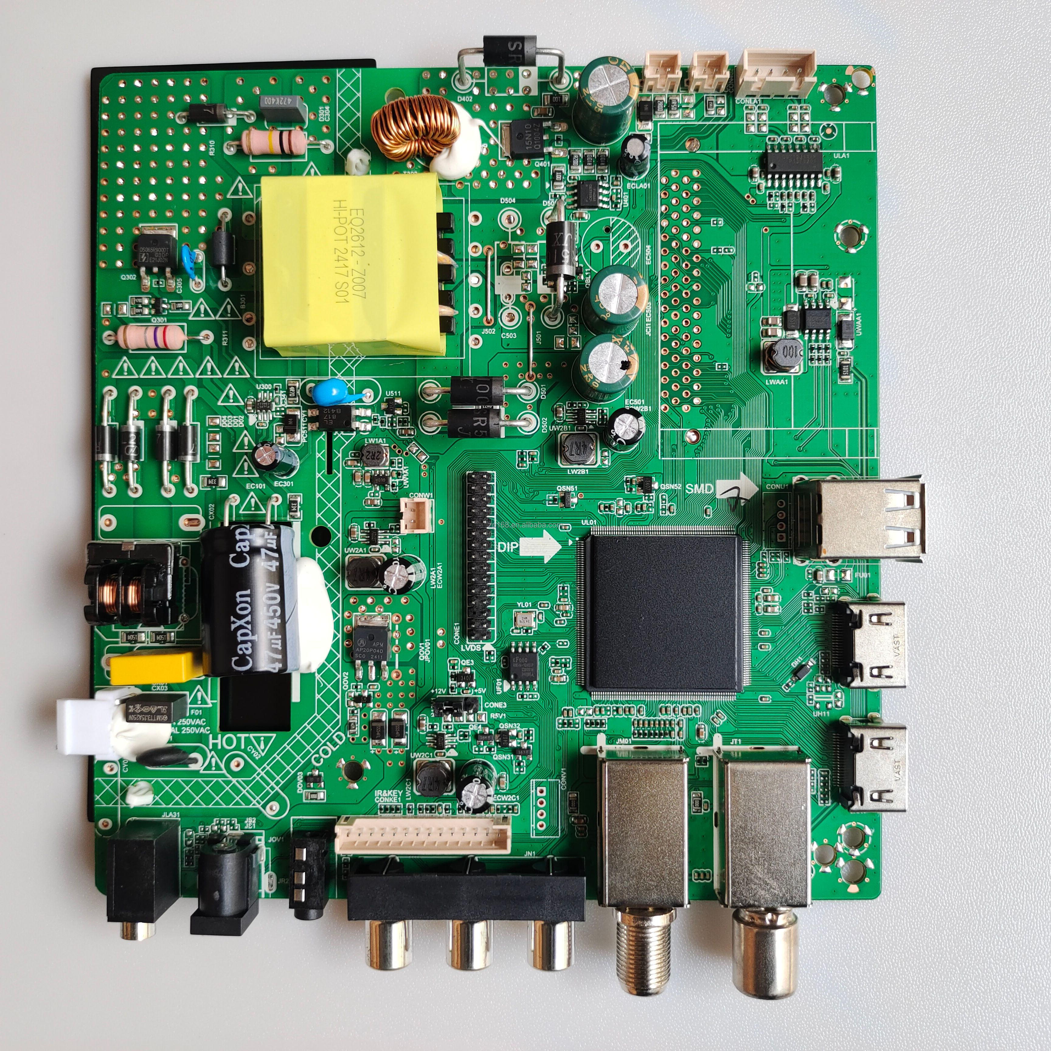 ZP.S663.801R00 DC:12V 25W Universal LED TV Board with DVB-T2