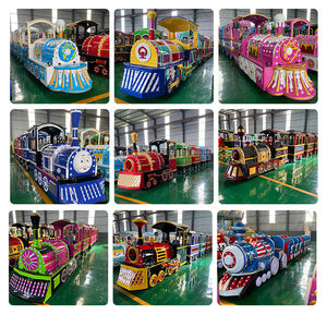 รถไฟท่องเที่ยวไฟฟ้ารางรถไฟสำหรับเด็ก - Product Image 3