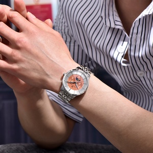Montre à quartz multifonctionnelle pour homme Pagani Design 40 mm, mouvement japonais, phase de lune, étanche 100 m, verre saphir, bracelet en cuir - Product Image 4
