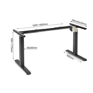 Intelligente Gezonde Home Office Elektrische Verstelbare Tafel Geavanceerde Populaire Studie Tafel Hoge Kwaliteit Slimme Lift Bureau