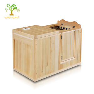Offre Spéciale <span class=keywords><strong>Grand</strong></span> sauna <span class=keywords><strong>maison</strong></span> baril de <span class=keywords><strong>cèdre</strong></span> sauna et hammam combinés en bois Thermomètre Et Hygromètre - Product Image 5