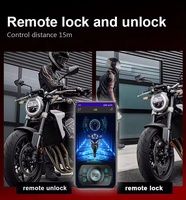 Système de démarrage/arrêt du moteur à distance sans clé pour moto, étanche, portée de 10 à 50 m, matériau ABS, démarrage par bouton-poussoir, 12 V
