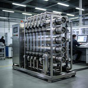 Equipo de Ósmosis Inversa EDI Comercial Personalizado de Fábrica con Sistemas de Purificación para Plantas de Tratamiento de Agua Potable - Product Image 1