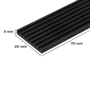 Sur Mesure <span class=keywords><strong>PS5</strong></span> Lecteurs Ordinateur M.2 Ssd Mémoire Ddr4 22mm En Aluminium Dissipateur Thermique Radiateur - Product Image 5