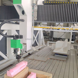Large Size 4 Axis Cnc Router for 3d Foam Wood Industrial Mould Making