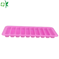 OKSILICONE Moule à chocolat en silicone de qualité alimentaire de forme rectangulaire Moule à beurre pour bonbons Moule à barre de chocolat pliable