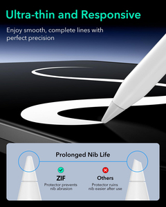 Zif cho <span class=keywords><strong>iPad</strong></span> Pro 9.7 11 13 inch M4 giấy-cảm thấy từ giấy bảo vệ màn hình chống xước có thể tháo rời và tái sử dụng phim - Product Image 5