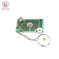 Bouton à bascule en caoutchouc personnalisable avec son enregistrable MP3/WAV, module de buzzer piézoélectrique 3V, durée personnalisable pour les jouets électroniques